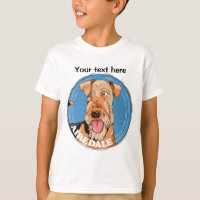 Airedale Terrier-Gesicht