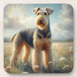 Airedale Terrier Getränkeuntersetzer
