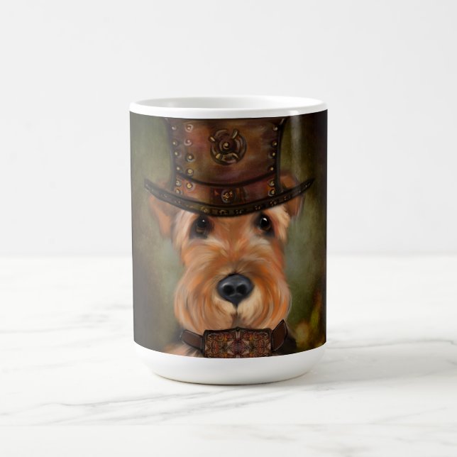 AIREDALE TERRIER  KAFFEETASSE (Mittel)