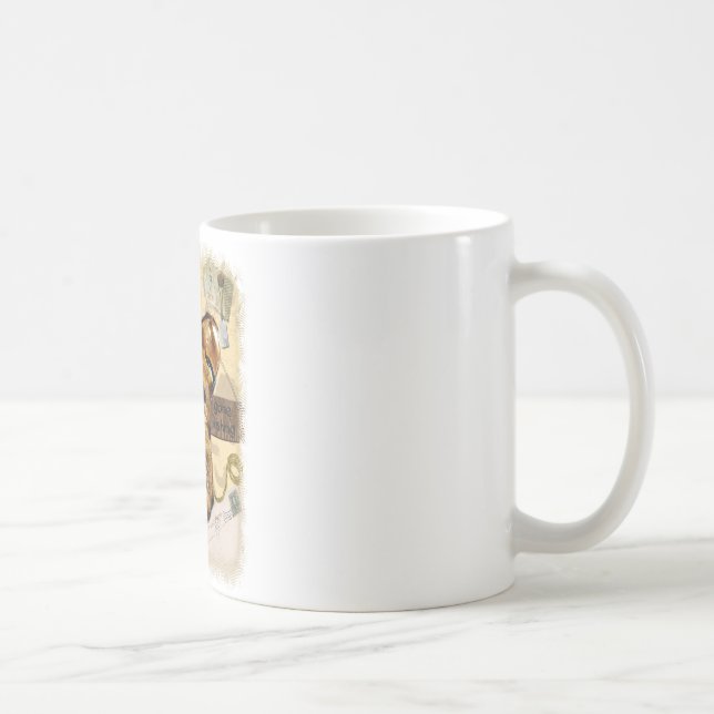 AIREDALE TERRIER KAFFEETASSE (Rechts)