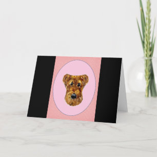Airedale Terrier Karte