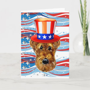 AIREDALE TERRIER KARTE
