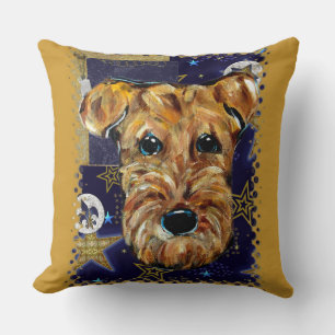 AIREDALE TERRIER KISSEN