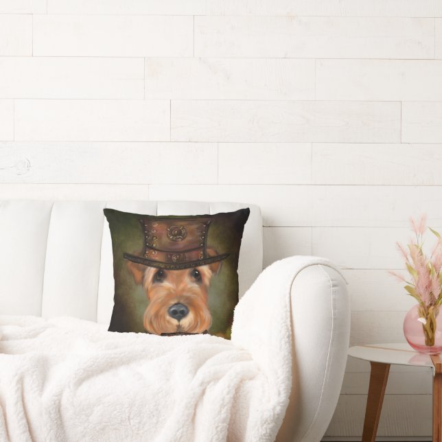 AIREDALE TERRIER KISSEN (Liege)