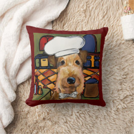 Airedale Terrier Kissen