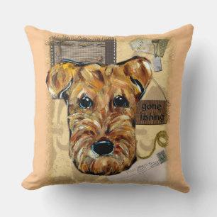 Airedale Terrier Kissen