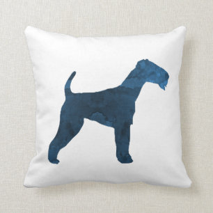 Airedale-Terrier Kissen