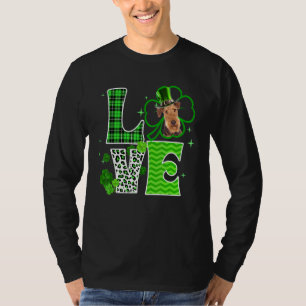 Airedale Terrier Kleeblatt Lucky C Irish St Patric T-Shirt
