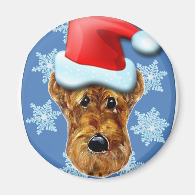 AIREDALE TERRIER MAGNET (Vorne)