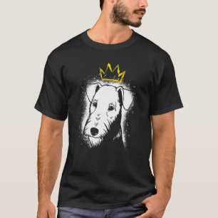 Airedale Terrier mit Krone T-Shirt
