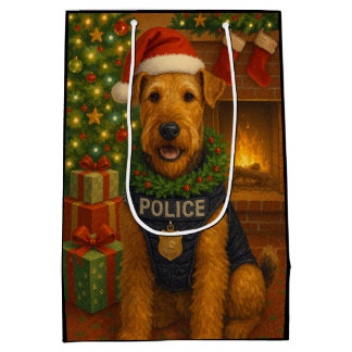 Airedale Terrier Mittlere Geschenktüte