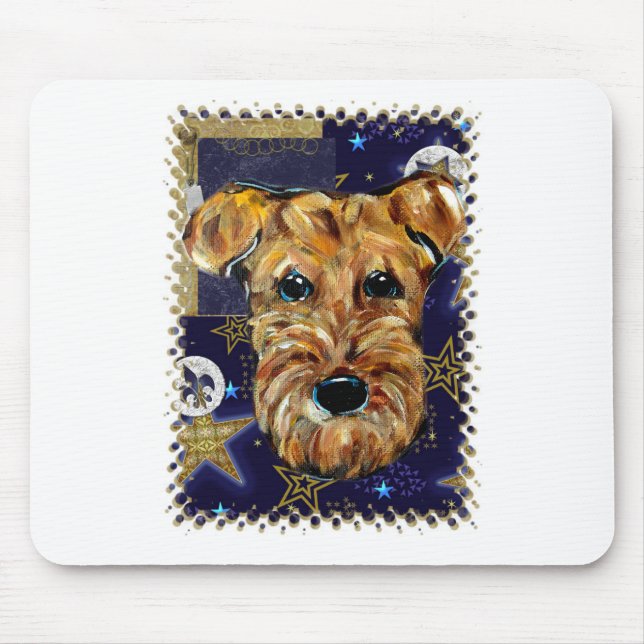 AIREDALE TERRIER MOUSEPAD (Vorne)