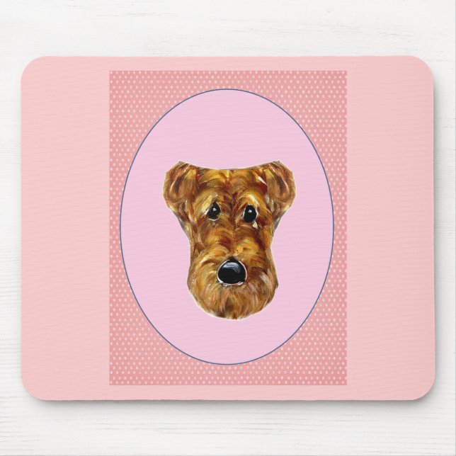 AIREDALE TERRIER MOUSEPAD (Vorne)