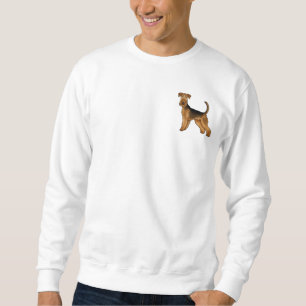 Airedale Terrier Niedlich Waterside Terrier Dog De Sweatshirt