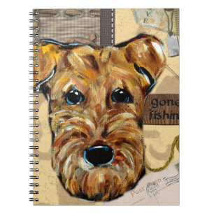 AIREDALE TERRIER NOTIZBLOCK