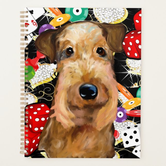 AIREDALE TERRIER PLANER (Vorderseite)