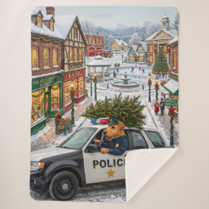 Airedale Terrier Polizei Urlaub Sherpadecke