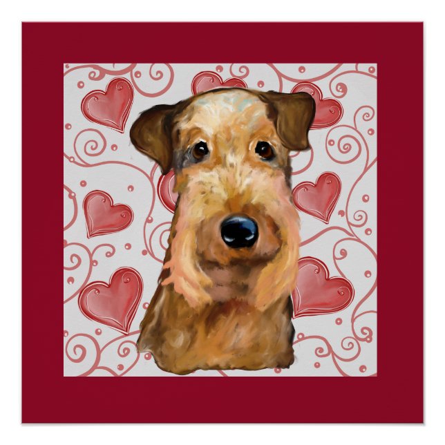Airedale Terrier Poster (Vorderseite)