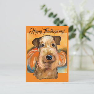 Airedale Terrier Postkarte