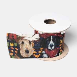 Airedale Terrier Satinband