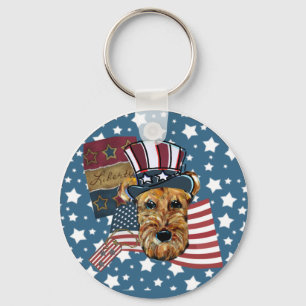 Airedale Terrier Schlüsselanhänger