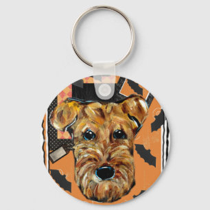 Airedale Terrier Schlüsselanhänger
