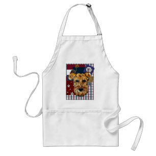 Airedale Terrier Schürze