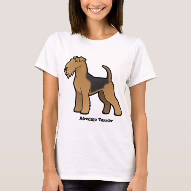 airedale Terrier T-Shirt (Vorderseite)