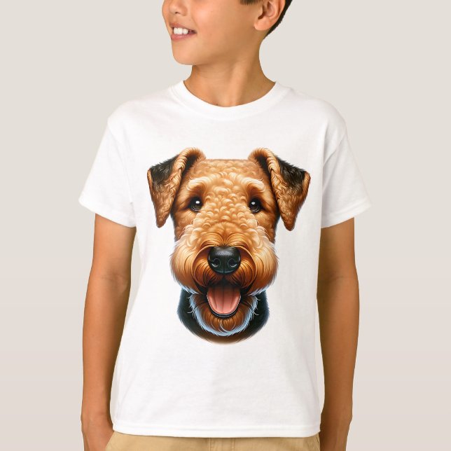 Airedale Terrier T-Shirt (Vorderseite)