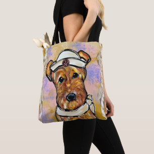 AIREDALE TERRIER   TASCHE