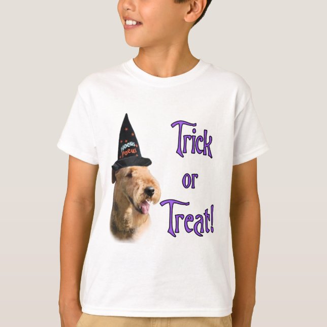 Airedale Terrier Trick T-Shirt (Vorderseite)