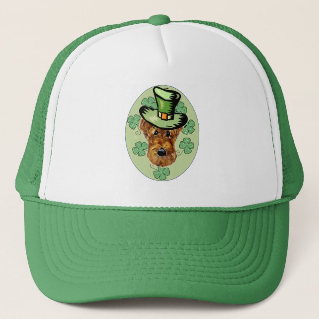 AIREDALE TERRIER TRUCKERKAPPE (Vorderseite)