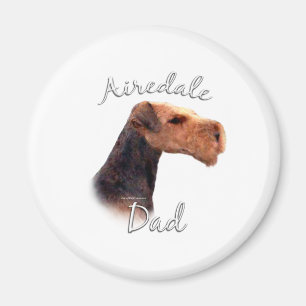 Airedale Terrier Vater 2 Magnet