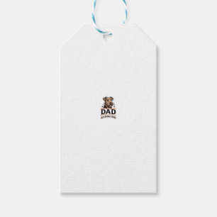Airedale Terrier Vater Vintage Hund Vater Shirt_1 Geschenkanhänger