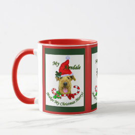 Airedale Terrier Weihnachtsgeschenke Tasse