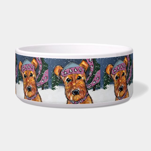 Airedale Terriers Napf (Vorderseite)