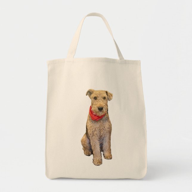 Airedale Tote Bag Tragetasche (Vorne)