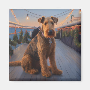 Airedale Weihnachtskreuzfahrt: Tolles Weihnachtsve Magnet