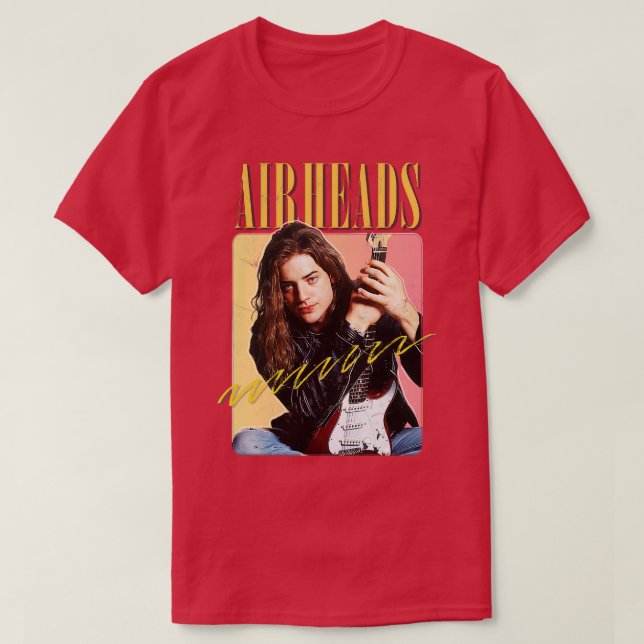 AIRHEADS 90er Jahre ästhetisches Lüfterdesign T-Shirt (Design vorne)