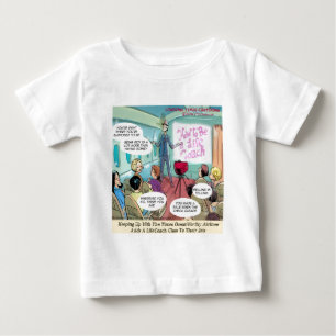 Airline LifeCoach Class Funny Baby T-shirt