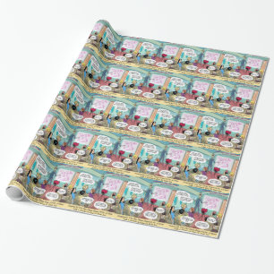 Airline LifeCoach Class Funny Geschenkpapier