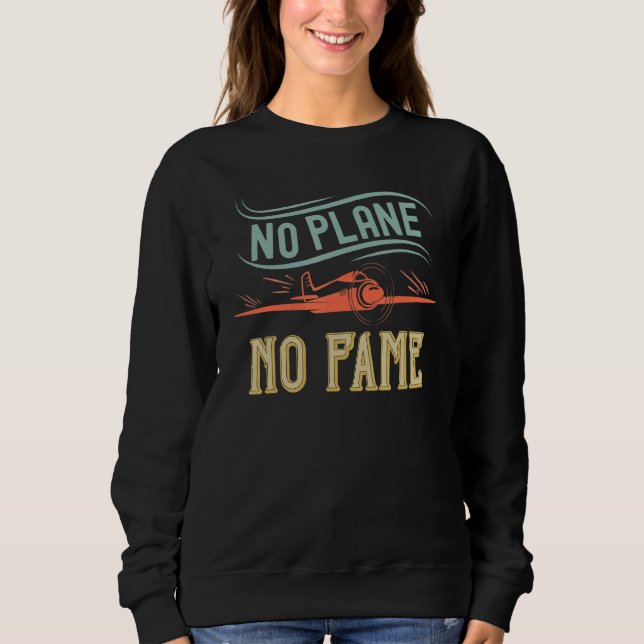 Airline Pilot Aviation Themed Pun For a Corporate  Sweatshirt (Vorderseite)