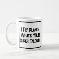 Airline Pilot Super Talent. Tasse
