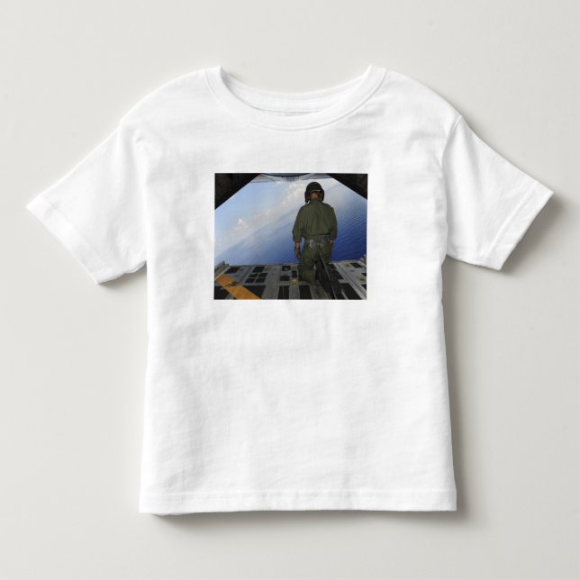 Airman beobachtet den Golf von Mexiko Kleinkind T-shirt (Vorderseite)