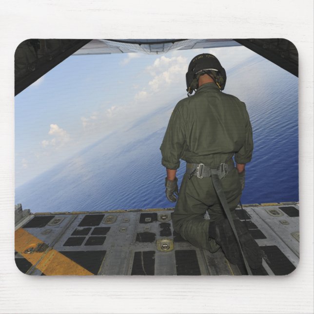 Airman beobachtet den Golf von Mexiko Mousepad (Vorne)