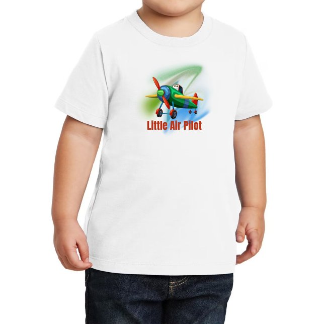 Airplane Fly Aviation Art Adventure Graphic Fun Kleinkind T-shirt (Von Creator hochgeladen)