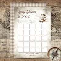 Airplane Teddy Bear Baby Shooter Bingo Game