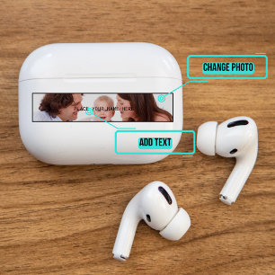 Airpods Pro Case Decorative Skin - Persönliches Fo Aufkleber