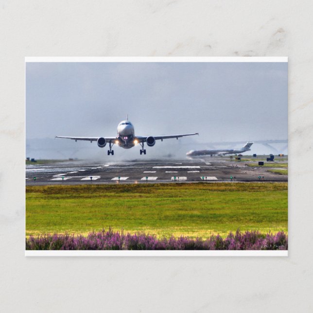 Airport Action Postkarte (Vorderseite)
