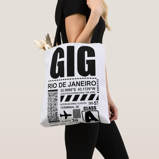 Airport Rio de Janeiro GIG Tasche (Von Nahem)